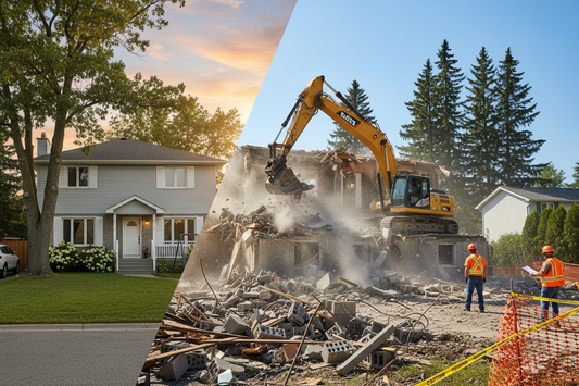 Les étapes clé de la démolition résidentielle