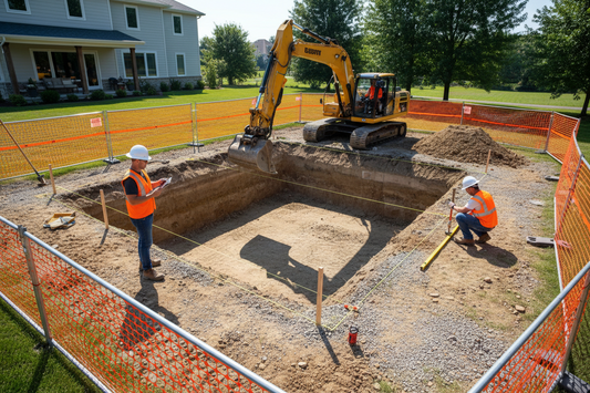 Excavation de piscine : guide pour une base solide